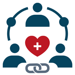Icon depicting Health Care cooperation 